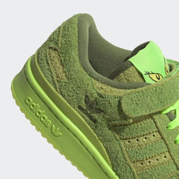 Adidas Green Forum Low Le Grinch Chaussures