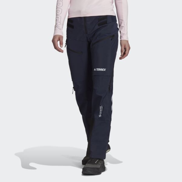 Pantalon De Survêtement Softshell Terrex Skyclimb Tour Gore Ski De Randonnée Adidas Ink