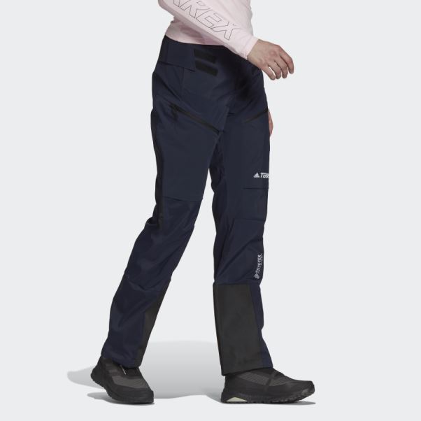 Pantalon De Survêtement Softshell Terrex Skyclimb Tour Gore Ski De Randonnée Adidas Ink
