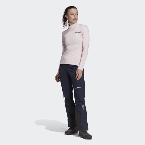 Pantalon De Survêtement Softshell Terrex Skyclimb Tour Gore Ski De Randonnée Adidas Ink