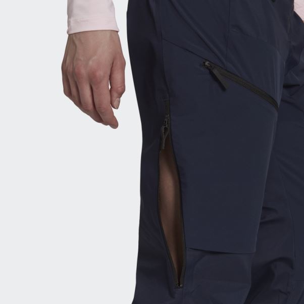 Pantalon De Survêtement Softshell Terrex Skyclimb Tour Gore Ski De Randonnée Adidas Ink
