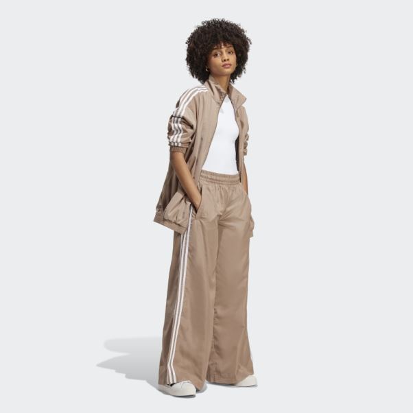 Pantalon De Survêtement Oversize Adidas Crayeux Marron