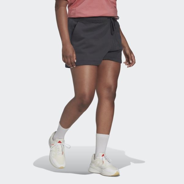 Short De Survêtement Adidas (grande Taille) Carbone