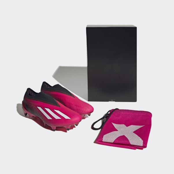Chaussures Adidas X Speedportal+ Soft Ground Roses