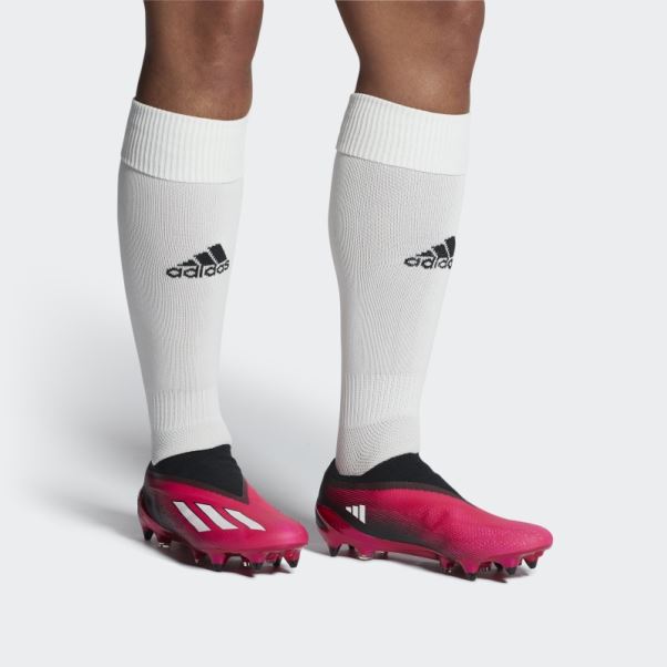 Chaussures Adidas X Speedportal+ Soft Ground Roses