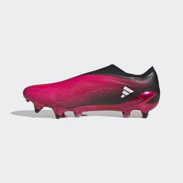 Chaussures Adidas X Speedportal+ Soft Ground Roses