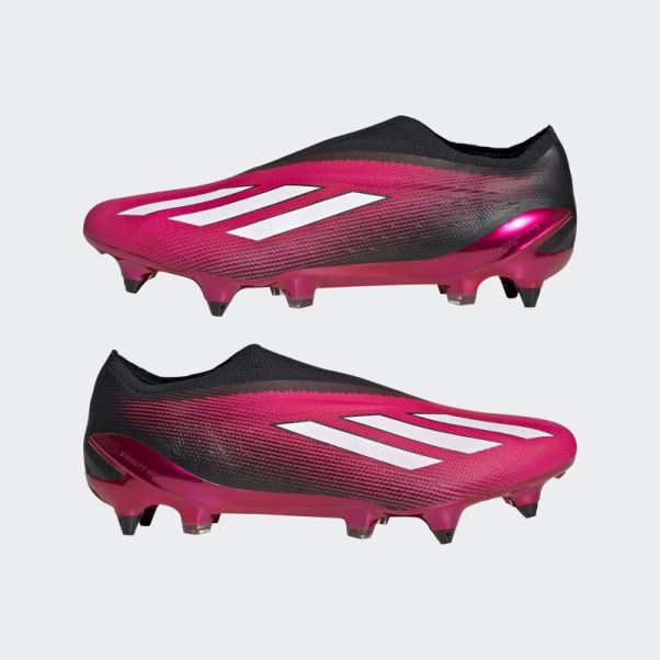 Chaussures Adidas X Speedportal+ Soft Ground Roses