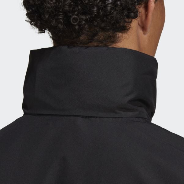 Veste Adidas Bsc 3-stripes Rain.rdy Noir Fashion