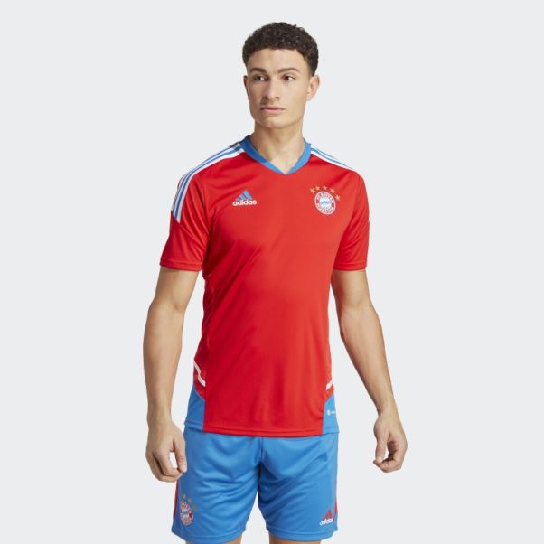 Maillot D'entrainement Adidas Fc Bayern Condivo 22 Rouge