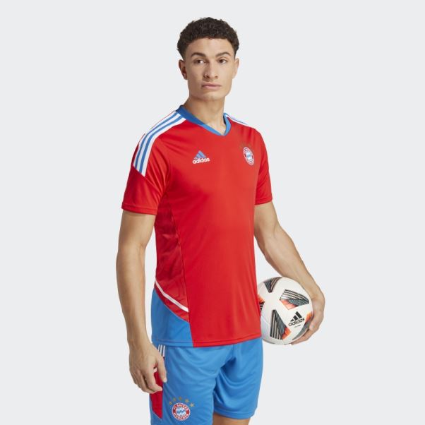 Maillot D'entrainement Adidas Fc Bayern Condivo 22 Rouge