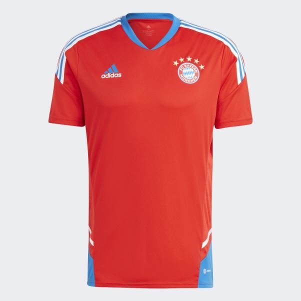 Maillot D'entrainement Adidas Fc Bayern Condivo 22 Rouge