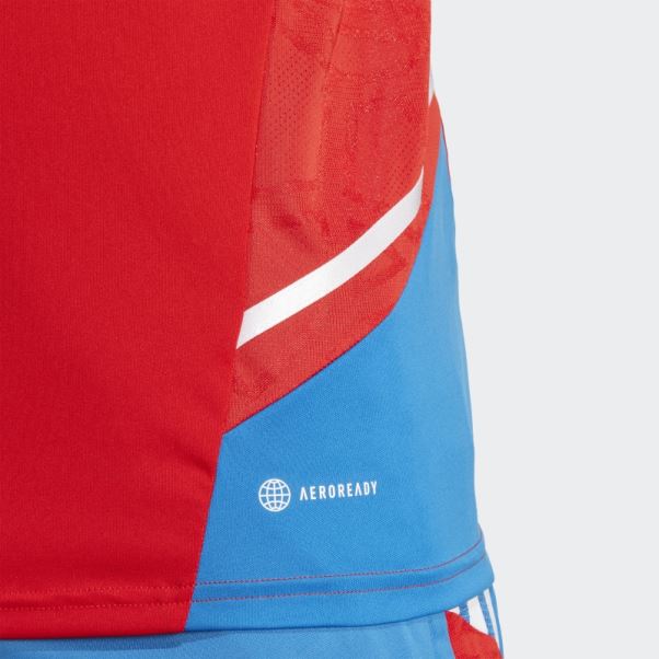 Maillot D'entrainement Adidas Fc Bayern Condivo 22 Rouge