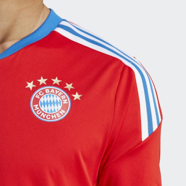 Maillot D'entrainement Adidas Fc Bayern Condivo 22 Rouge
