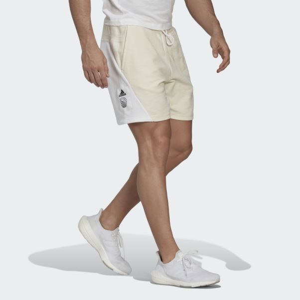 Short En Molleton Inversé Non Teint (non Genré) Adidas