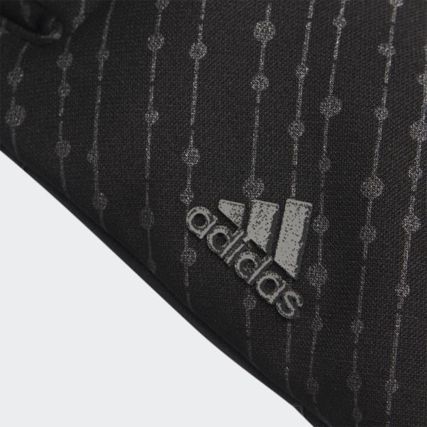 Gants En Jersey Noir Adidas