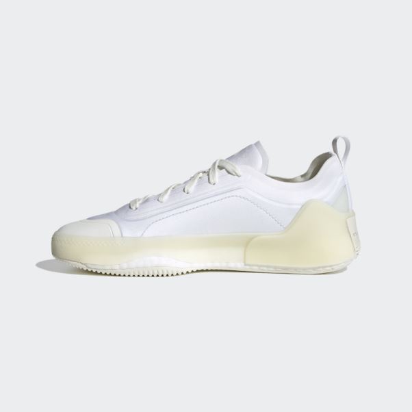 Adidas By Stella Mccartney Treino Chaussures Blanches Mode