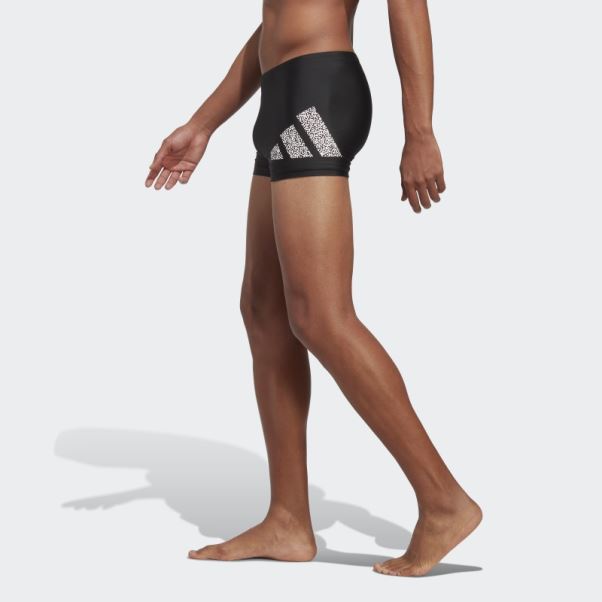 Boxer De Bain Noir De Marque Adidas