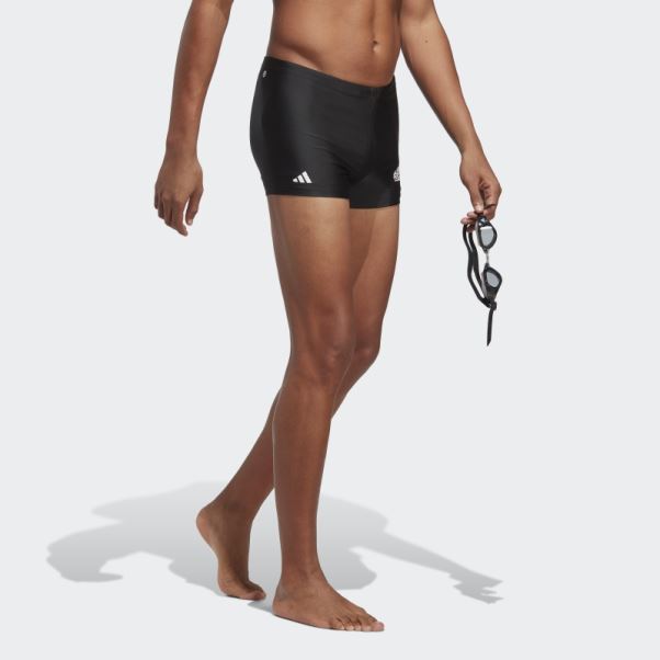 Boxer De Bain Noir De Marque Adidas