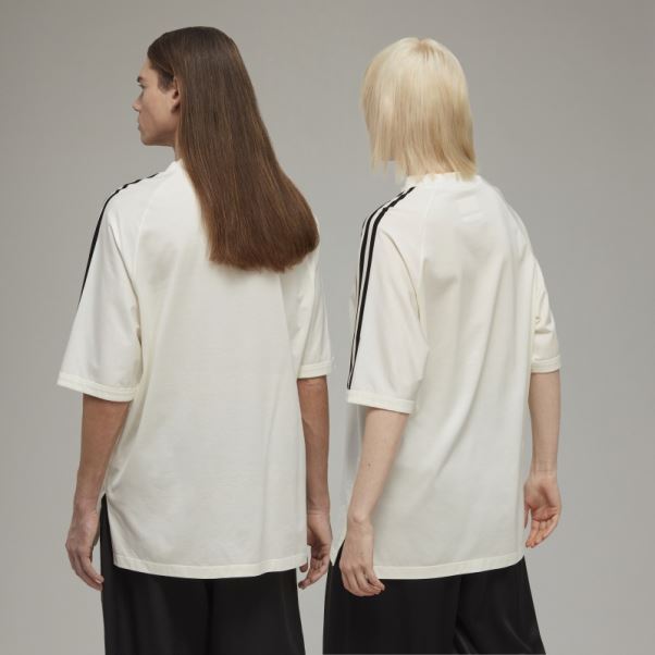Y-3 3-stripes T-shirt à Manches Courtes Adidas Stylé