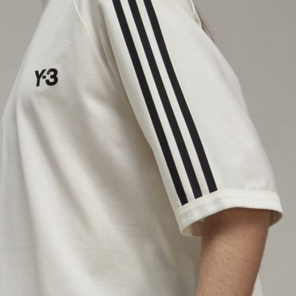 Y-3 3-stripes T-shirt à Manches Courtes Adidas Stylé