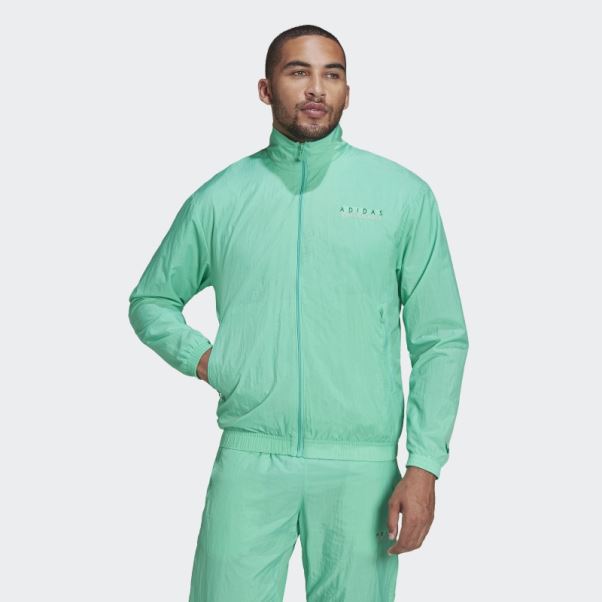 Haut De Survêtement Adidas Sports Club Vert Haute Résolution