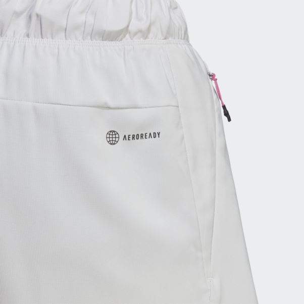 Adidas Train Icon 3-stripes Short D'entraînement Gris Chaud