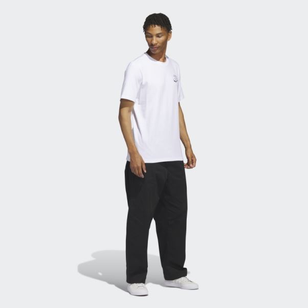 Adidas Zach's Business Tee Blanc