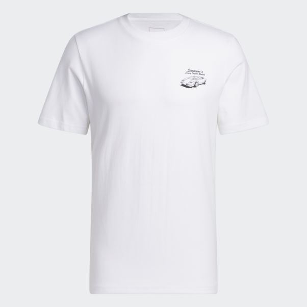 Adidas Zach's Business Tee Blanc