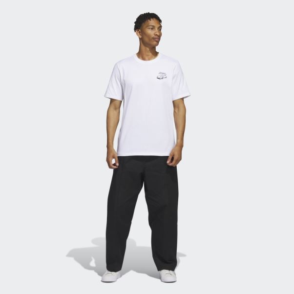 Adidas Zach's Business Tee Blanc