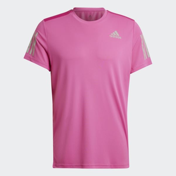 Propre Le T-shirt De Course Fuchsia Adidas