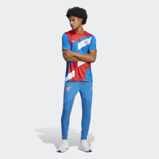 Maillot Pré-match Fc Bayern Adidas Rouge