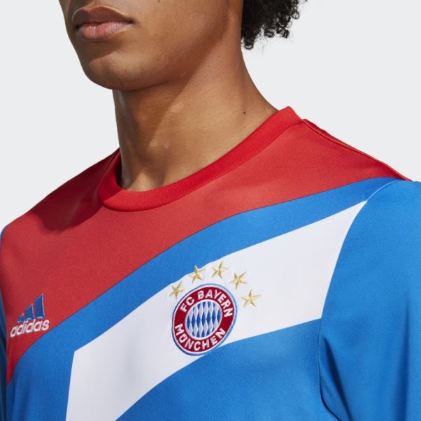 Maillot Pré-match Fc Bayern Adidas Rouge