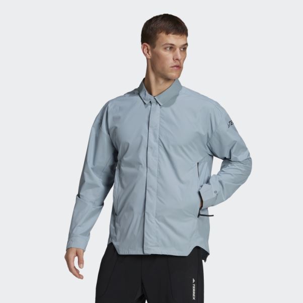 Surchemise Wind.rdy Grise Terrex Ct Myshelter Adidas
