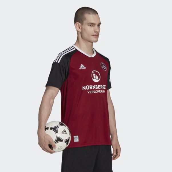 Maillot Domicile Fc Nﾨﾹrnberg 22/23 Adidas Bordeaux