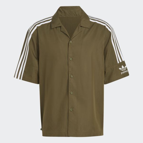 Chemise Adidas Adicolor Parley Olive