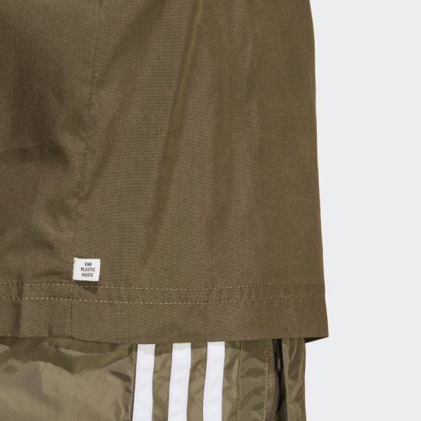 Chemise Adidas Adicolor Parley Olive