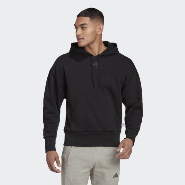 Sweat à Capuche Adidas Studio Lounge Noir