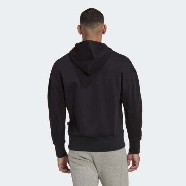 Sweat à Capuche Adidas Studio Lounge Noir