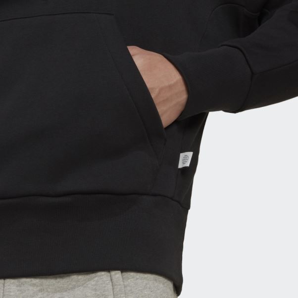 Sweat à Capuche Adidas Studio Lounge Noir