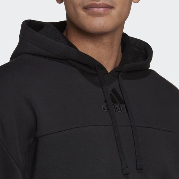 Sweat à Capuche Adidas Studio Lounge Noir