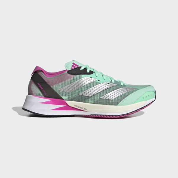Chaussures De Course Adizero Adios 7 Menthe Adidas