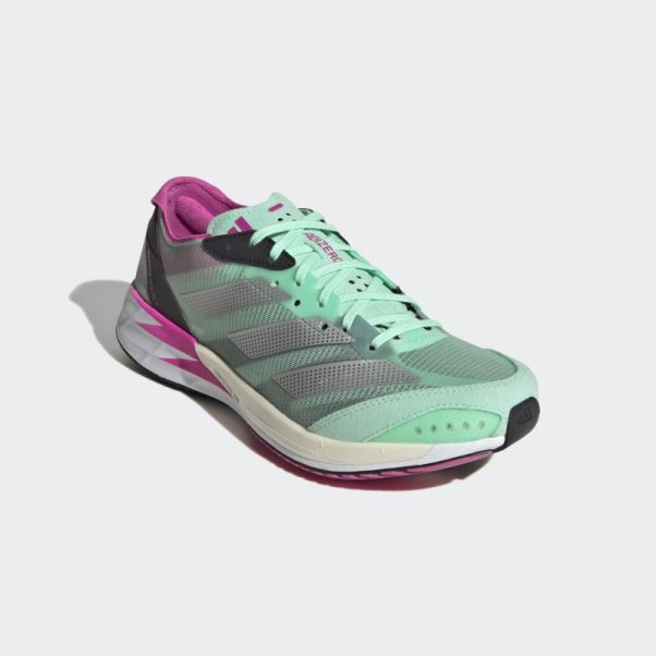 Chaussures De Course Adizero Adios 7 Menthe Adidas