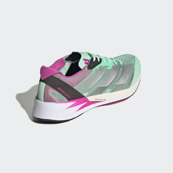Chaussures De Course Adizero Adios 7 Menthe Adidas