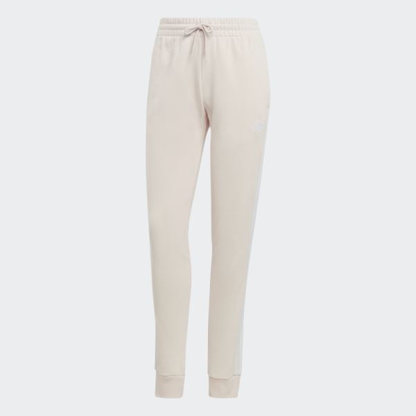 Pantalon à Revers En Molleton à 3 Bandes Adidas Essentials Quartz