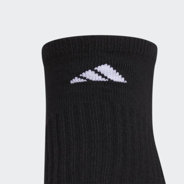 3 Paires De Chaussettes Invisibles Matelassées Noires Adidas