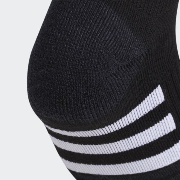 3 Paires De Chaussettes Invisibles Matelassées Noires Adidas