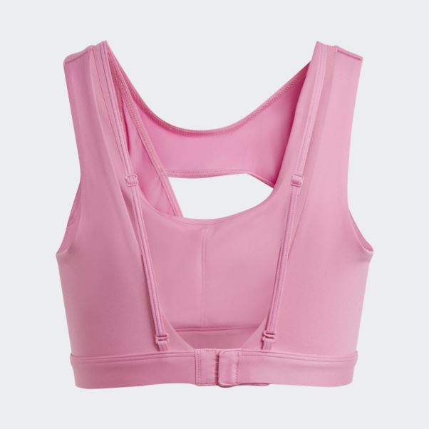 Soutien-gorge à Maintien Moyen Fuchsia Powerimpact Luxe Adidas