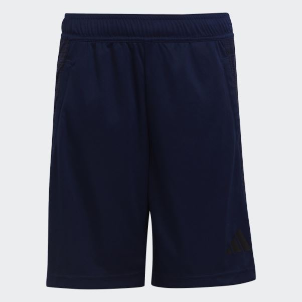 Short Chiné Aeroready Bleu Foncé Adidas