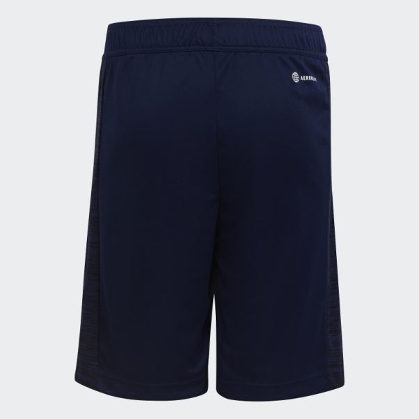 Short Chiné Aeroready Bleu Foncé Adidas