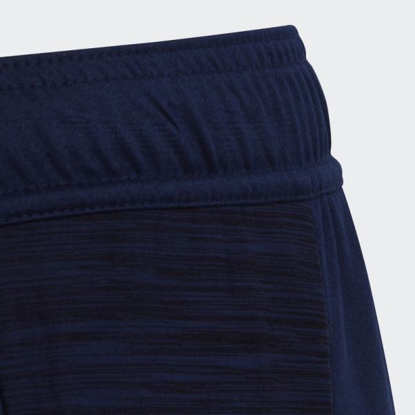 Short Chiné Aeroready Bleu Foncé Adidas